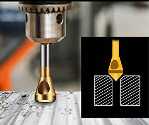 Titan Forsenkende Borkroner för Presis Trä- och Metallboring