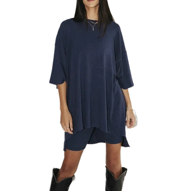 Tvådelad Loungewear Set för Damer - Bekvämt och Snygg