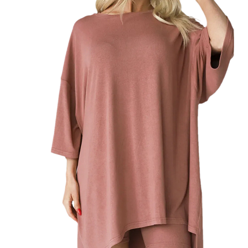 Tvådelad Loungewear Set för Damer - Bekvämt och Snygg