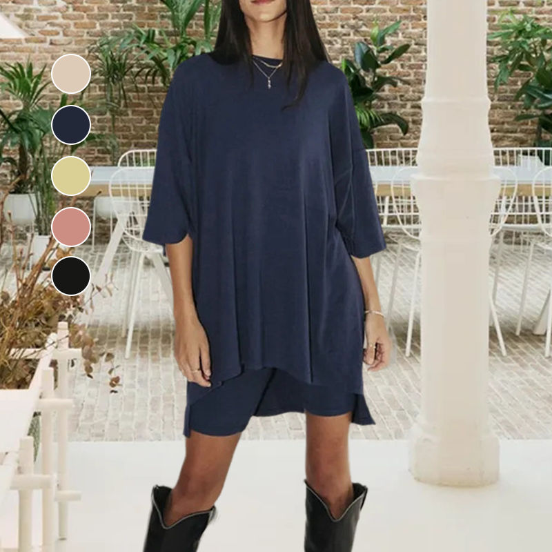 Tvådelad Loungewear Set för Damer - Bekvämt och Snygg