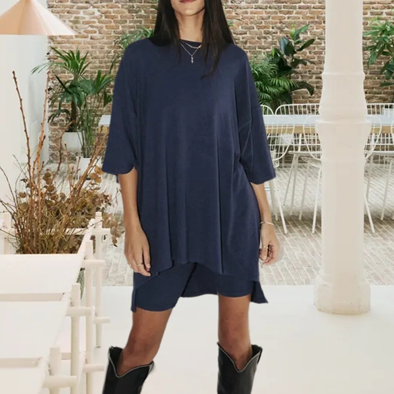 Tvådelad Loungewear Set för Damer - Bekvämt och Snygg
