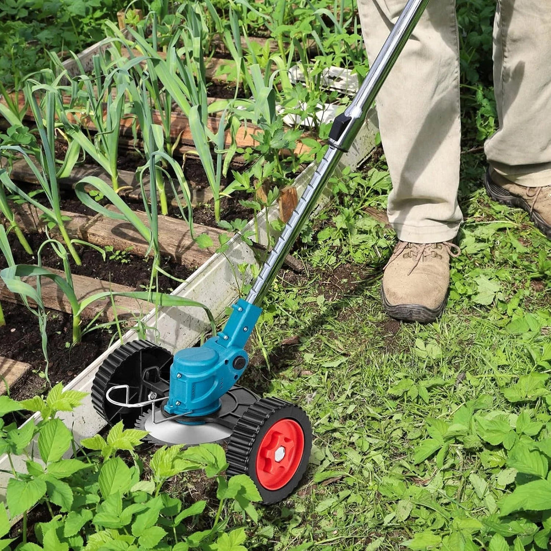 Trådlös Gressklipper 36V – Hopfällbar med Hjul för Enkel Trim