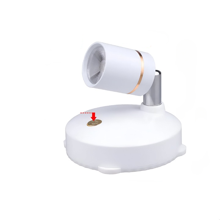 Trådlös Mini LED Spotlight – Dimbart Ljus för Hem och Kontor