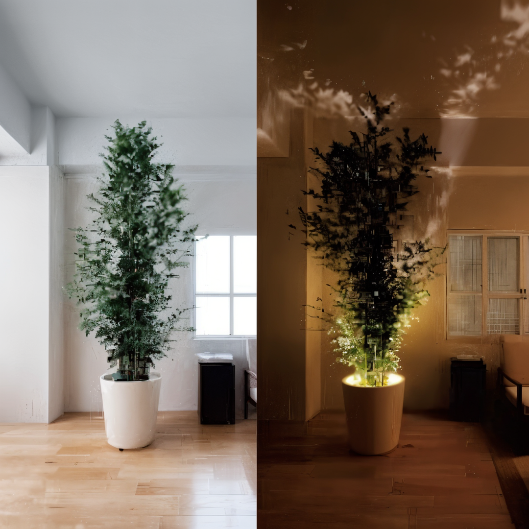 Trådlös Mini LED Spotlight – Dimbart Ljus för Hem och Kontor