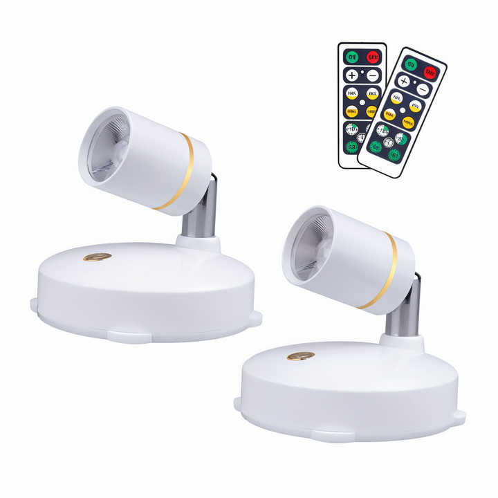 Trådlös Mini LED Spotlight – Dimbart Ljus för Hem och Kontor