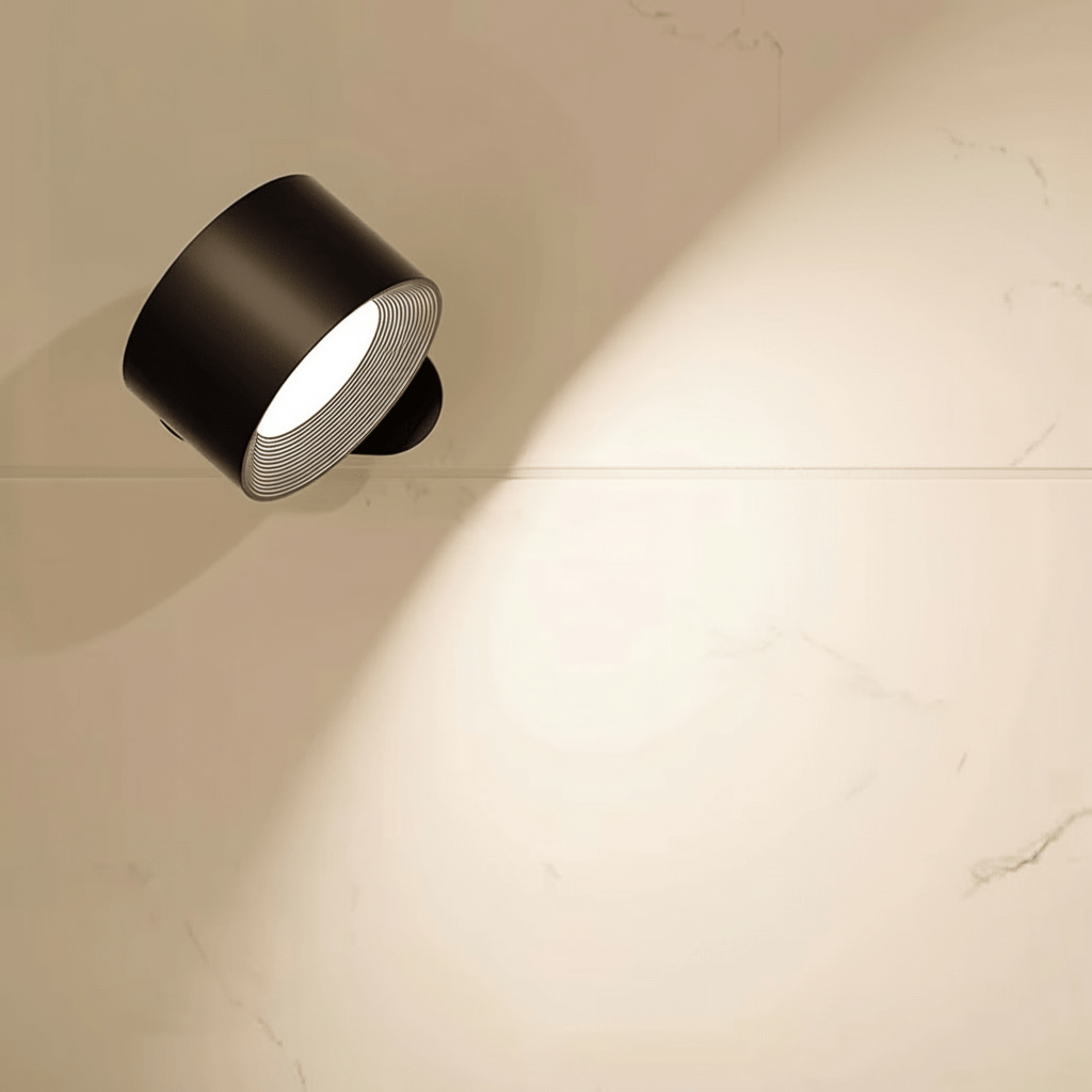 Trådlös Vägglampa med Fjärrkontroll – Nordisk Stil för Hemmet