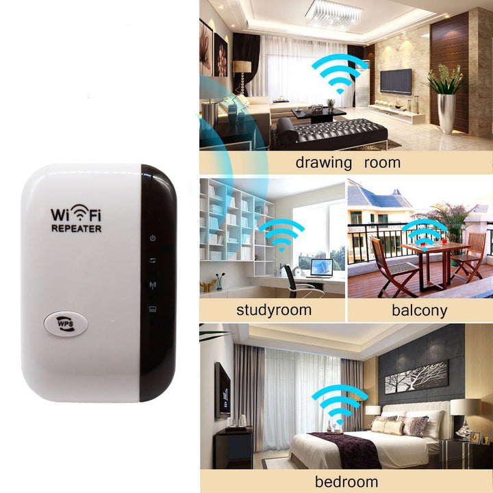 Trådlös WiFi Repeater Signalforsterker
