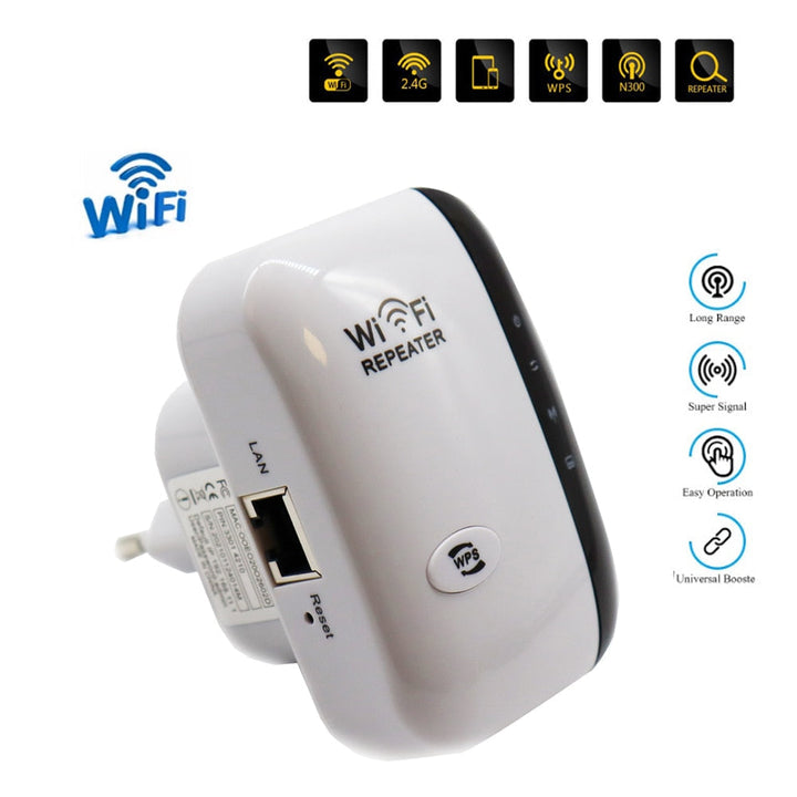 Trådlös WiFi Repeater Signalforsterker