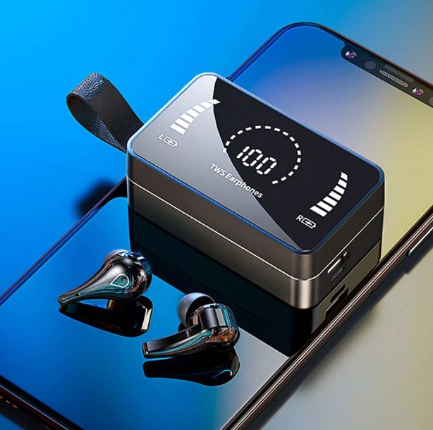 Trådlösa Bluetooth Örepropper med Stöyreduksjon