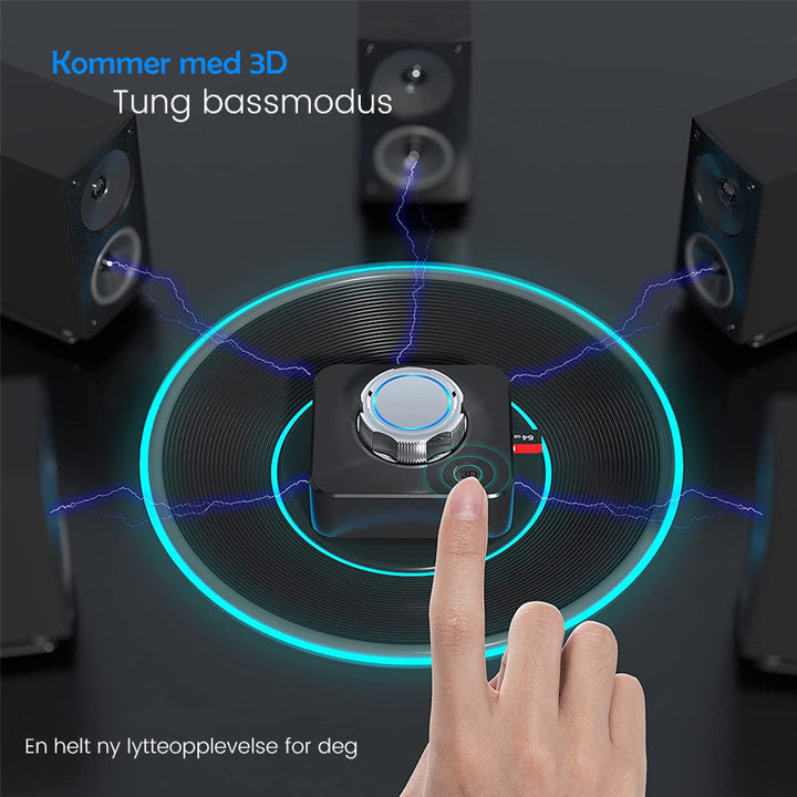Bluetooth 5.0 Audio RCA-mottaker - Trådlös Musikkstreaming