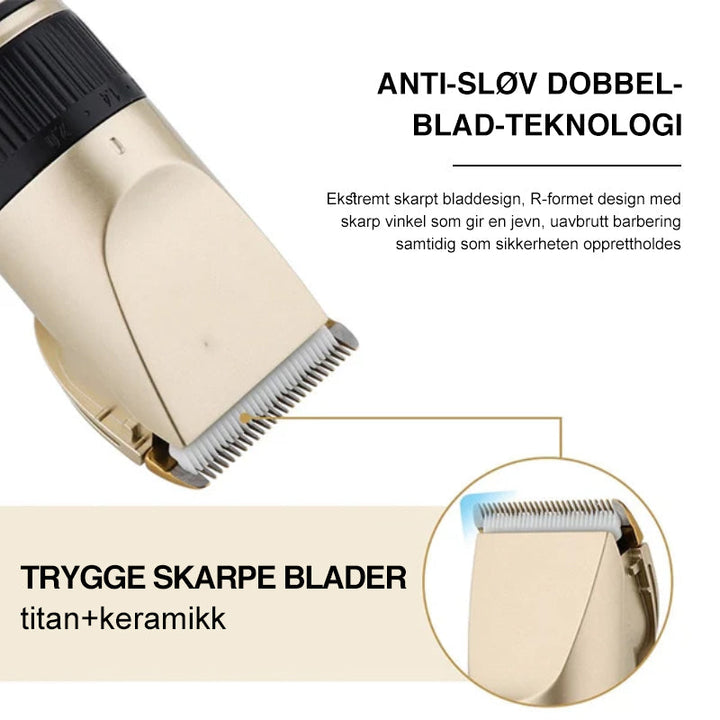 Trådlös Kjäledyrtrimmer - Låg Stöy | Keramiske Blader