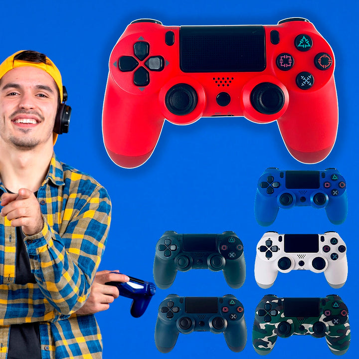PS4 Trådlös Kontroller - Touchpad och Vibrasjon
