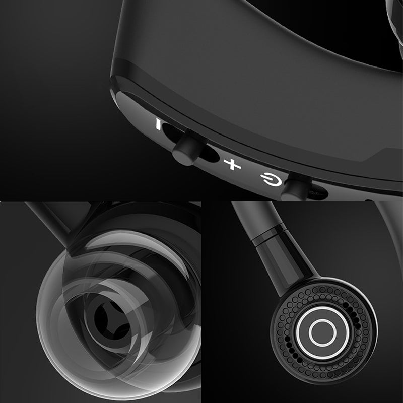 Trådlösa Bluetooth-hodetelefoner med 8D Bass | V5.0