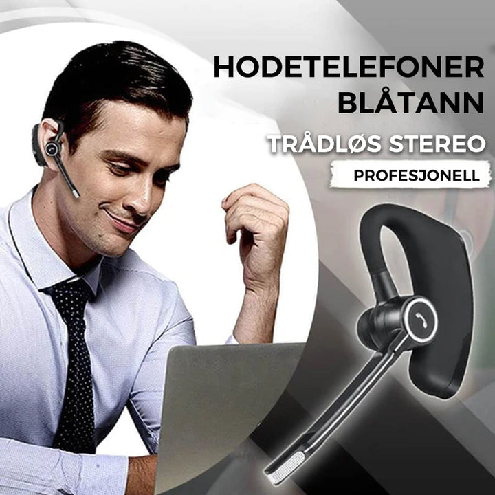 Trådlöst Bluetooth Headset - Stöydemping | Lavt Strömforbruk