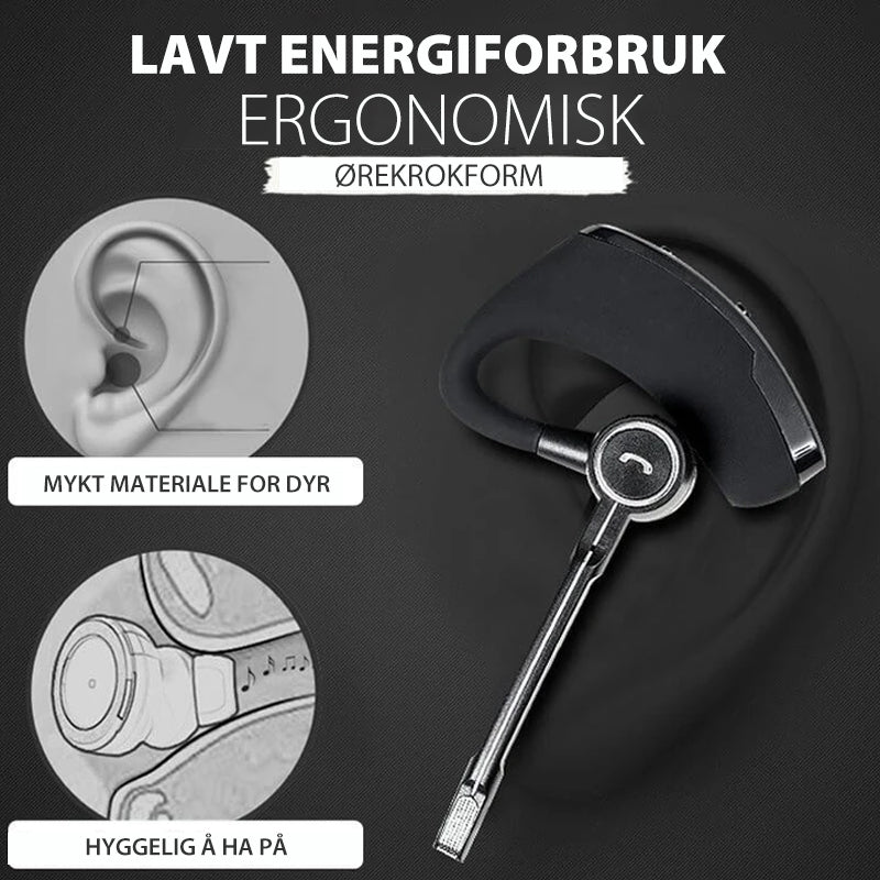 Trådlöst Bluetooth Headset - Stöydemping | Lavt Strömforbruk