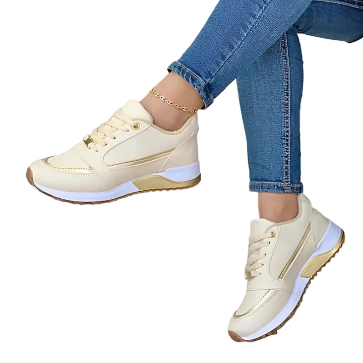 Kvinnor: Trendig och Bekväma Sneakers