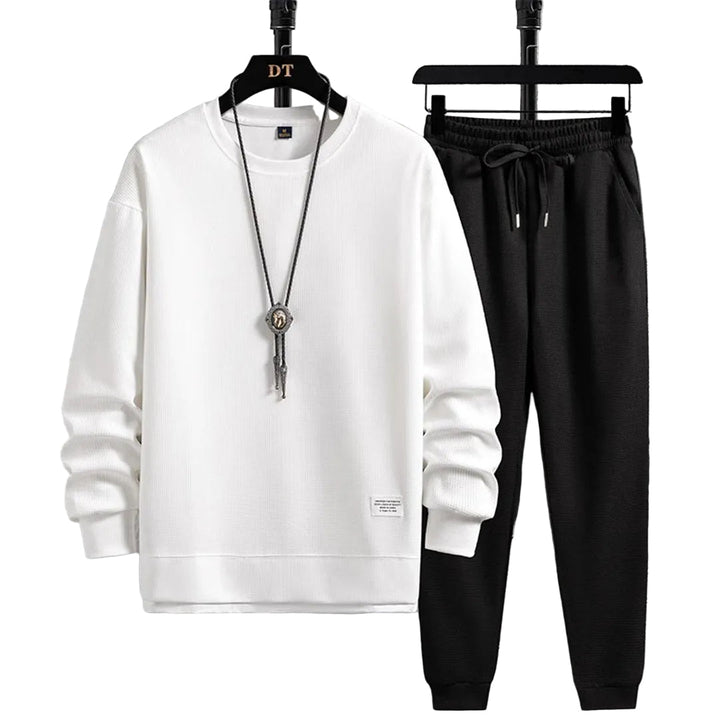 Herr Joggedress Set – Trendig Design och Bekväm Passform