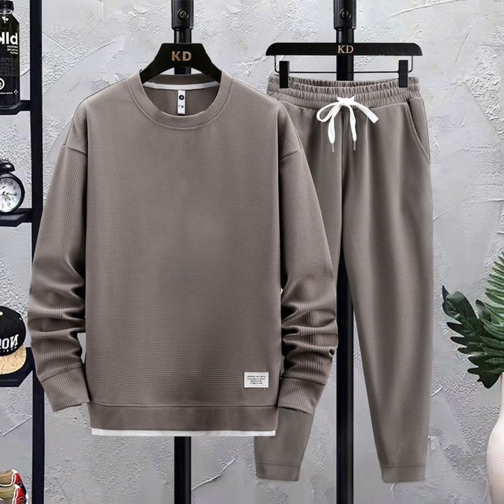 Herr Joggedress Set – Trendig Design och Bekväm Passform