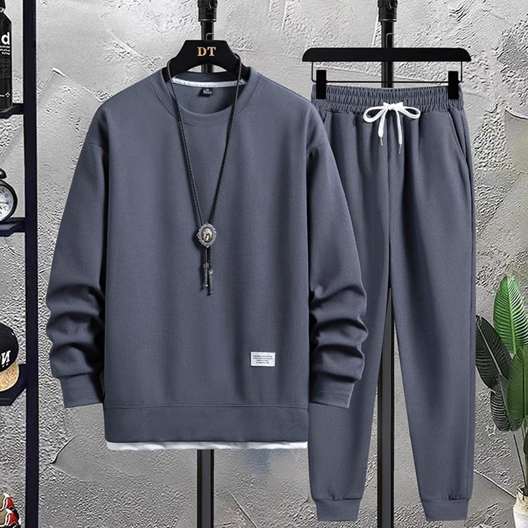 Herr Joggedress Set – Trendig Design och Bekväm Passform