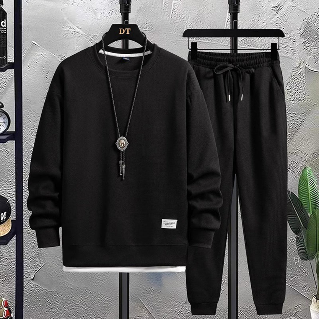 Herr Joggedress Set – Trendig Design och Bekväm Passform