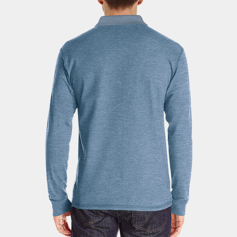 Herr Poloshirt – Trendig Casual Komfort