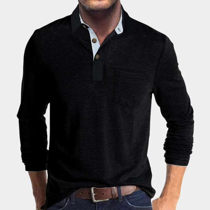 Herr Poloshirt – Trendig Casual Komfort