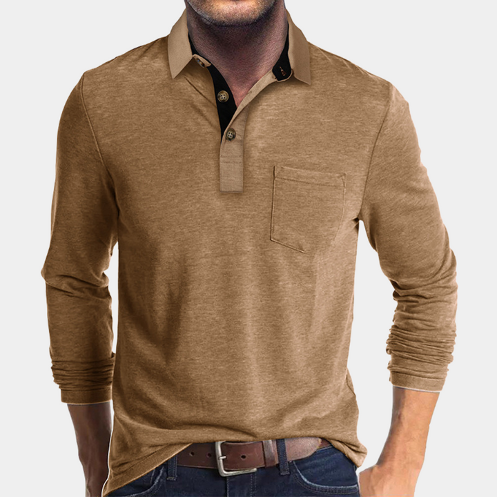Herr Poloshirt – Trendig Casual Komfort
