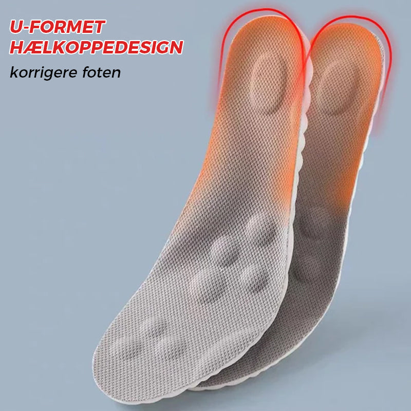 Innleggssåler U-formet | Komfort och Stöd | Unisex