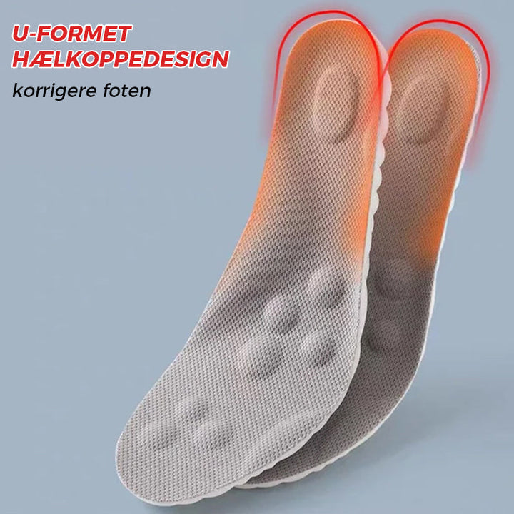 Innleggssåler U-formet | Komfort och Stöd | Unisex