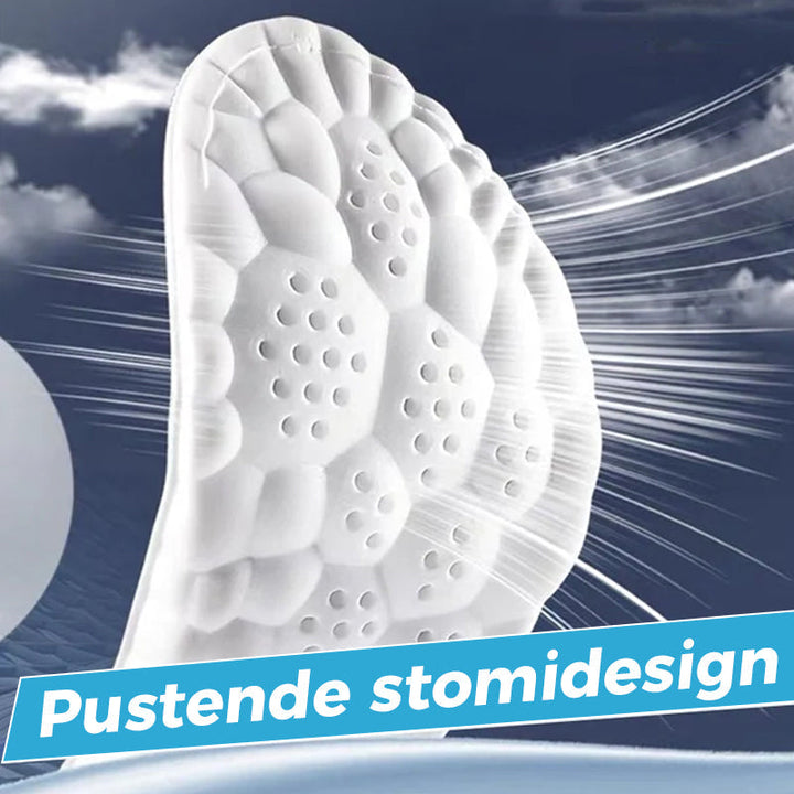 Innleggssåler U-formet | Komfort och Stöd | Unisex