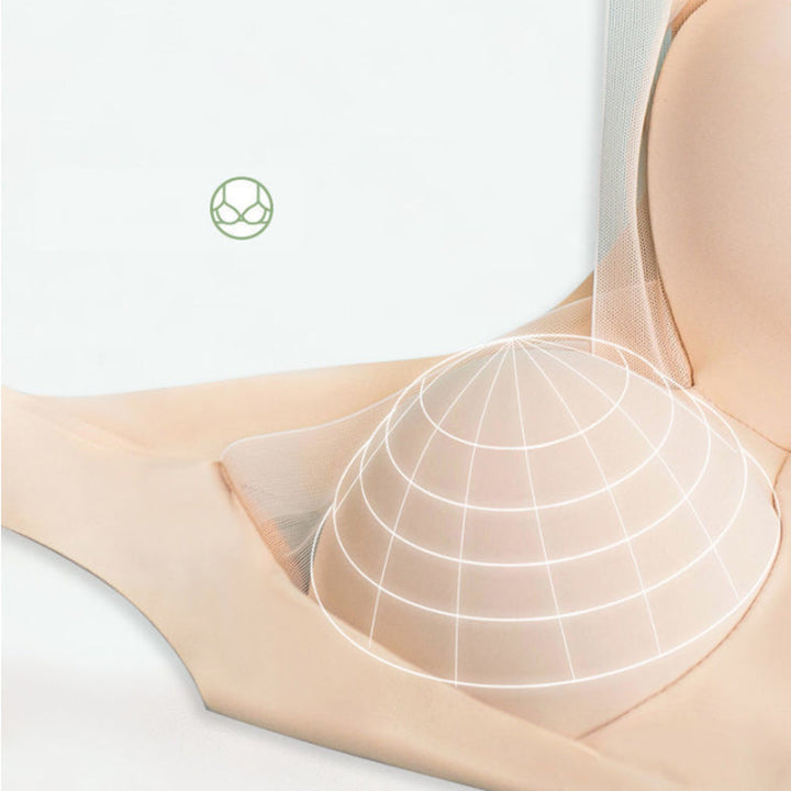 Ultratynn Sömlös BH - Komfort | 360° Stretch | L