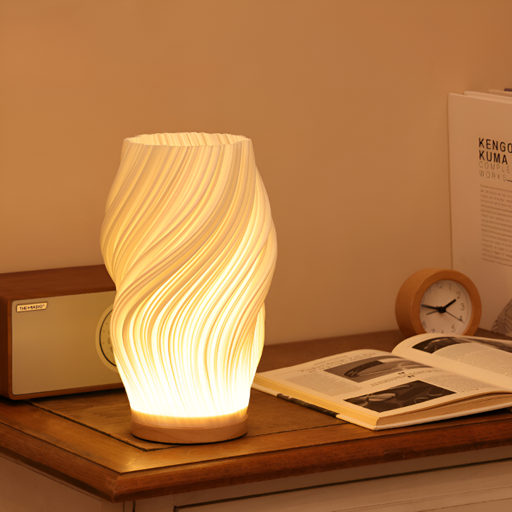 Unik 3D Bölge Bordslampa för Modern Vardagsrum och Sovrum