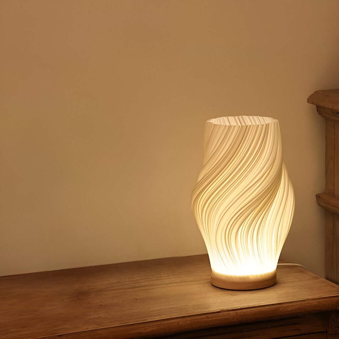 Unik 3D Bölge Bordslampa för Modern Vardagsrum och Sovrum
