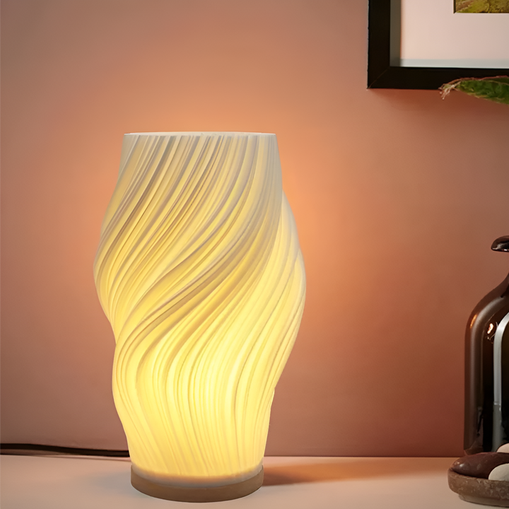 Unik 3D Bölge Bordslampa för Modern Vardagsrum och Sovrum