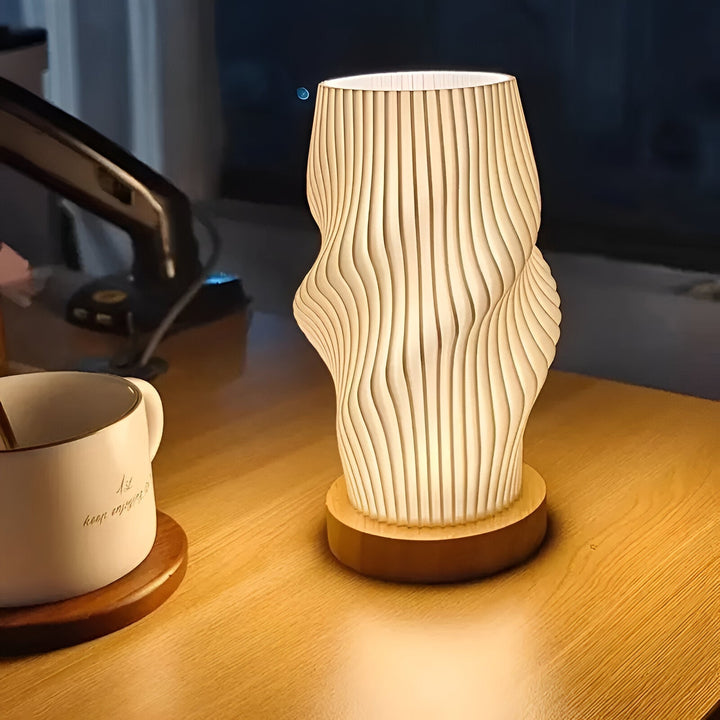 Unik 3D Bölge Bordslampa för Modern Vardagsrum och Sovrum