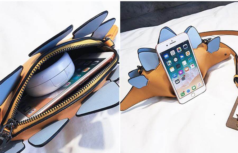Unik 3D-Dinosaur Crossbody-Väska för Barn