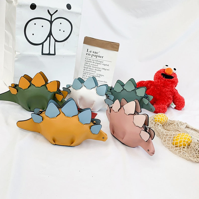 Unik 3D-Dinosaur Crossbody-Väska för Barn