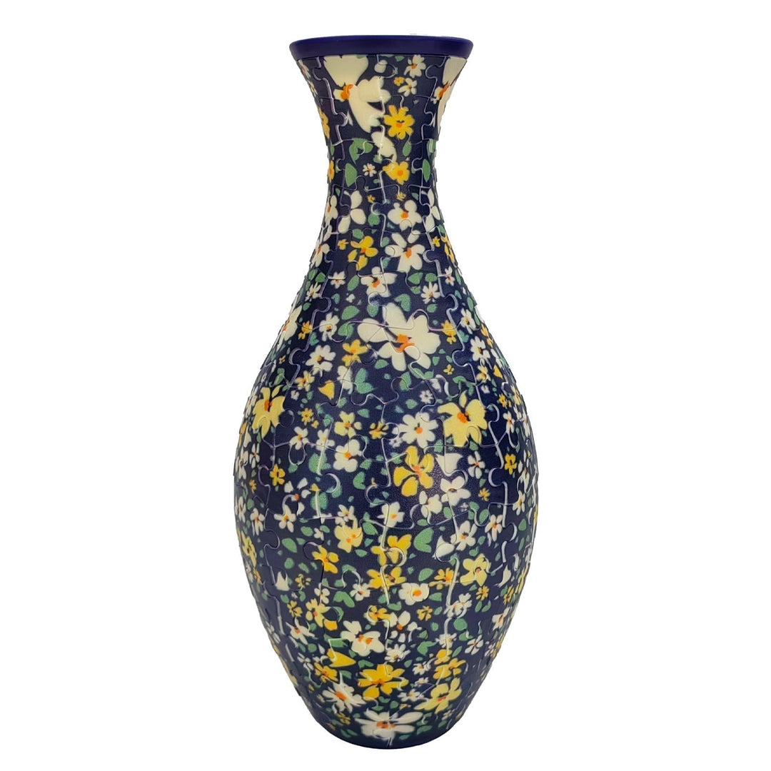 3D Puslespillvase för Hemmet – Unik och Kreativ Blomdekorasjon