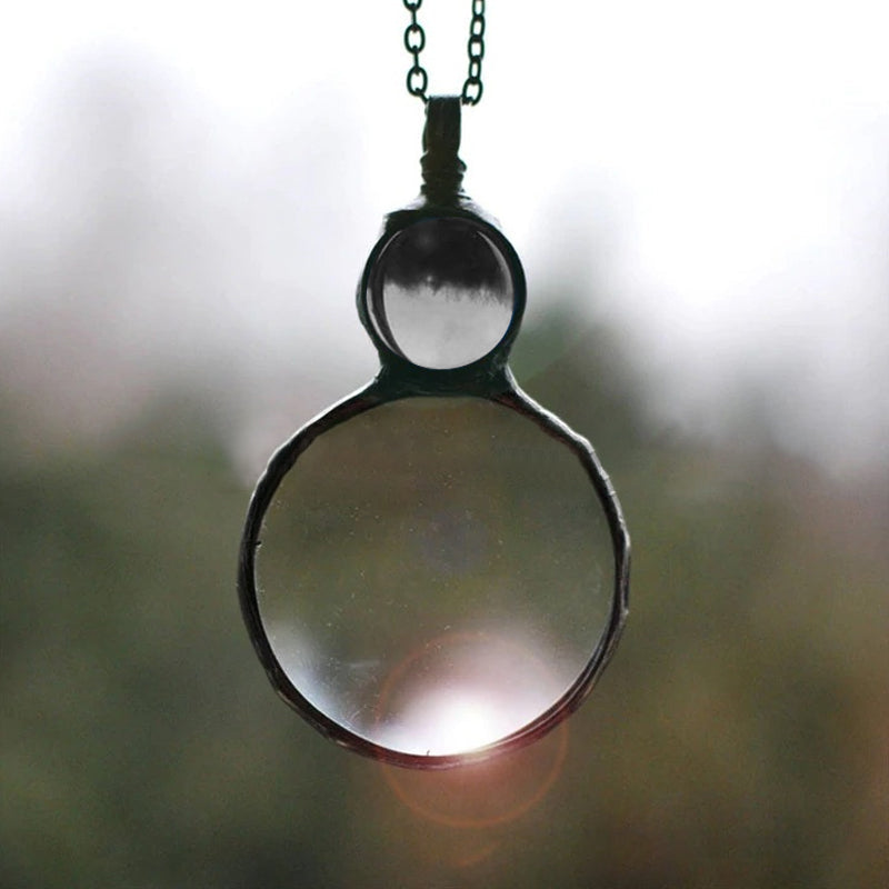 Stort hänge – Forstörrelsesglass | Unikt och kunstnerisk design