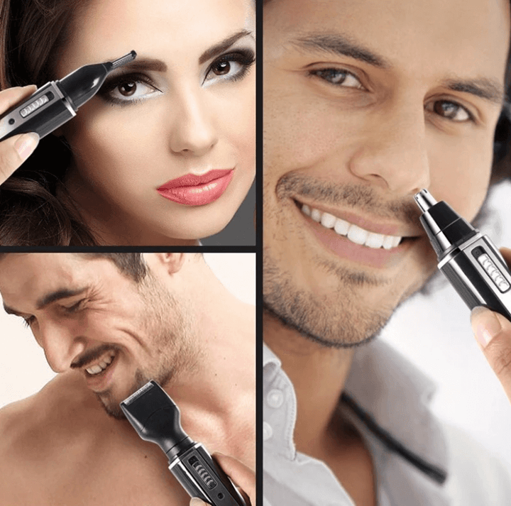 Unisex 4-i-1 Uppladdningsbar Elektrisk Hårtrimmer