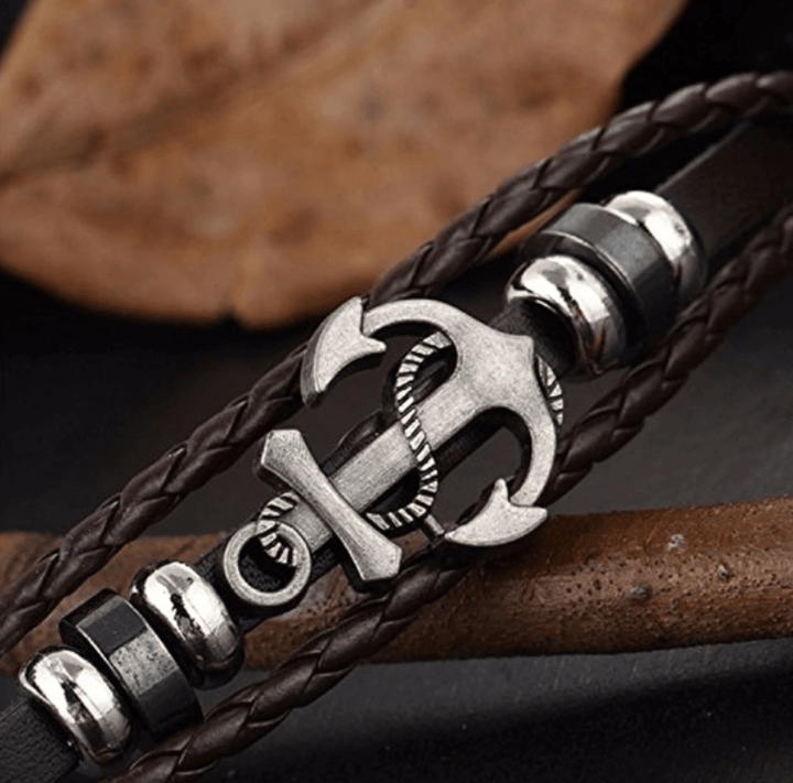 Unisex Anker Armband – Maritim Stil för Alla