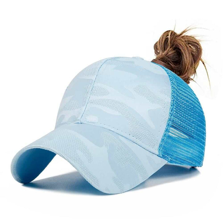Unisex Baseballcap med Hestehaleåpning för Aktiv Vardag