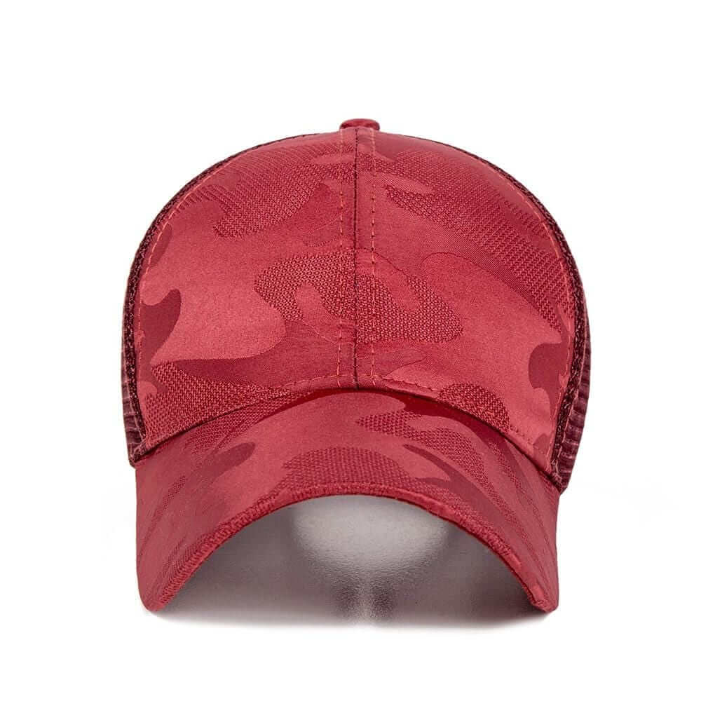 Unisex Baseballcap med Hestehaleåpning för Aktiv Vardag
