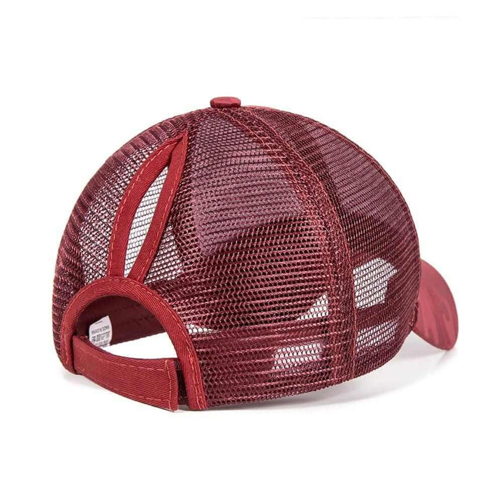 Unisex Baseballcap med Hestehaleåpning för Aktiv Vardag