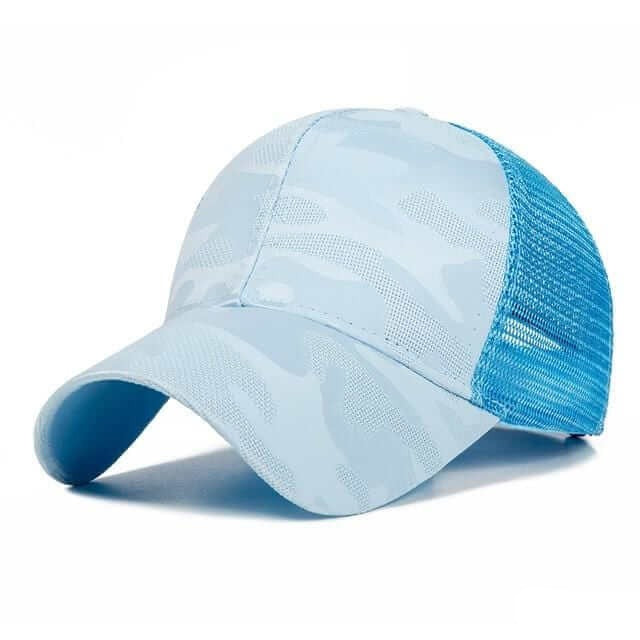 Unisex Baseballcap med Hestehaleåpning för Aktiv Vardag