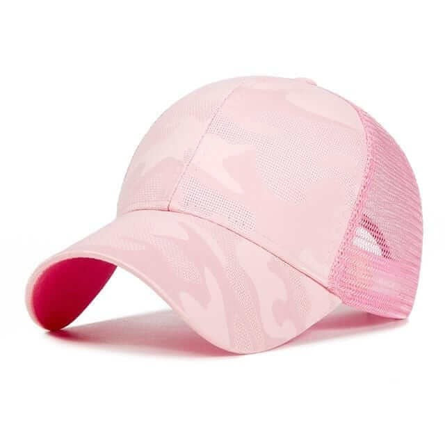 Unisex Baseballcap med Hestehaleåpning för Aktiv Vardag