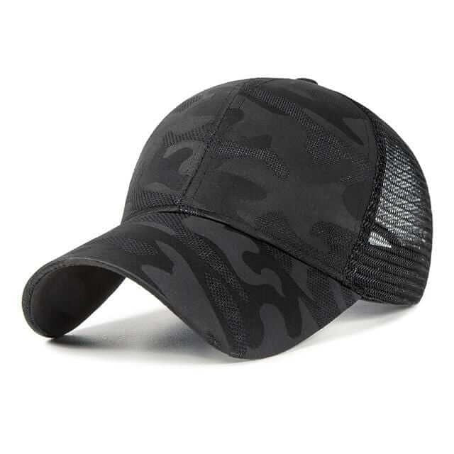 Unisex Baseballcap med Hestehaleåpning för Aktiv Vardag