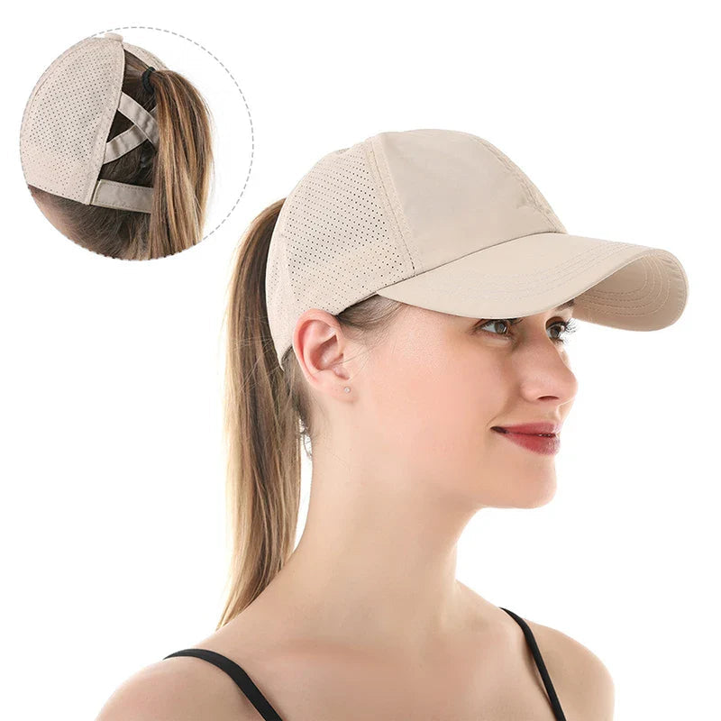 Unisex Baseballcaps med Justerbar Passform för Sport &amp; Fritid