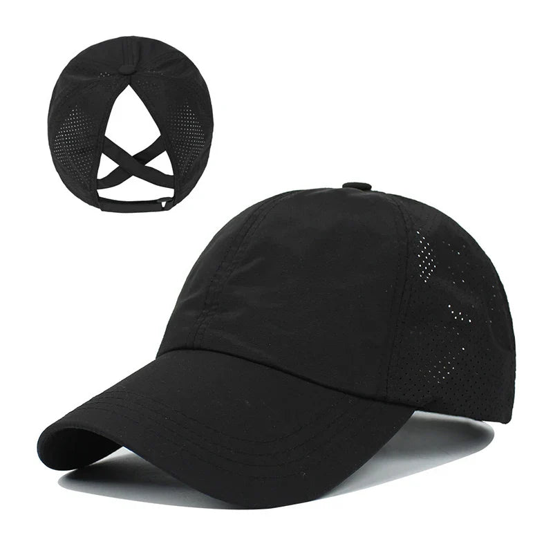 Unisex Baseballcaps med Justerbar Passform för Sport &amp; Fritid