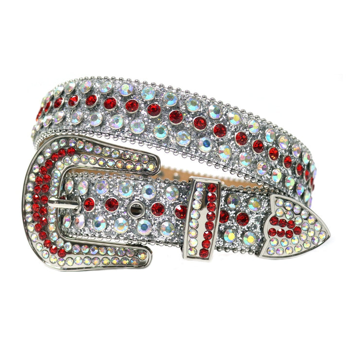 Unisex Diamantbelte med Rhinestones – Glittrande Stil